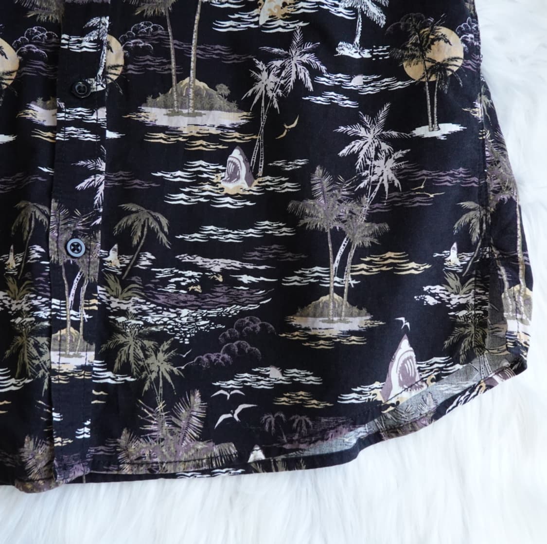H&M DIVIDCD 딥오션 샤크 알로하 셔츠 2062 상품이미지7