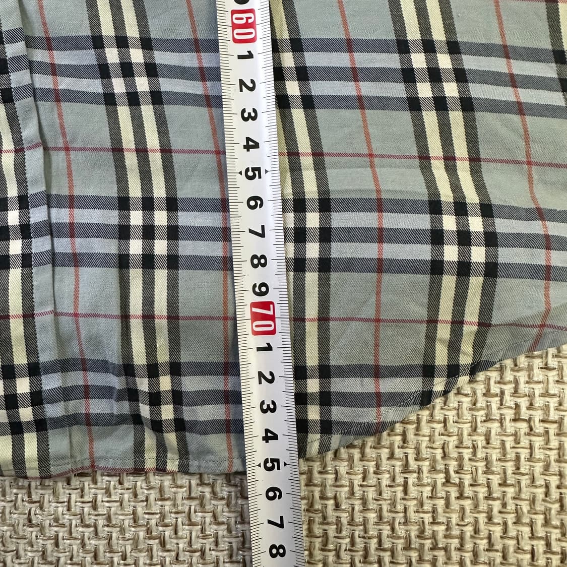 M 버버리 남자 체크 셔츠 0407D 상품이미지6