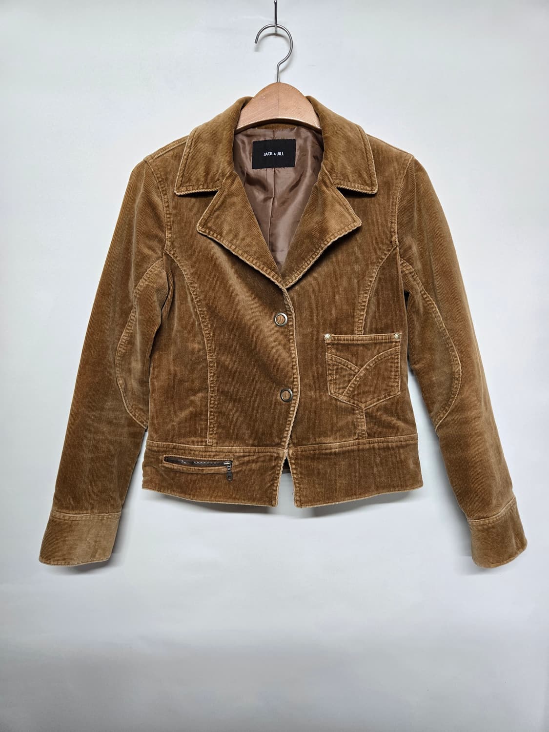 잭앤질 브라운 코듀로이 자켓 66 상품이미지1