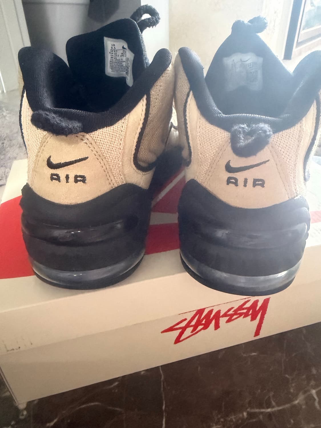 나이키 x 스투시 에어 페니 2 라탄 앤 라임스톤 275 상품이미지3