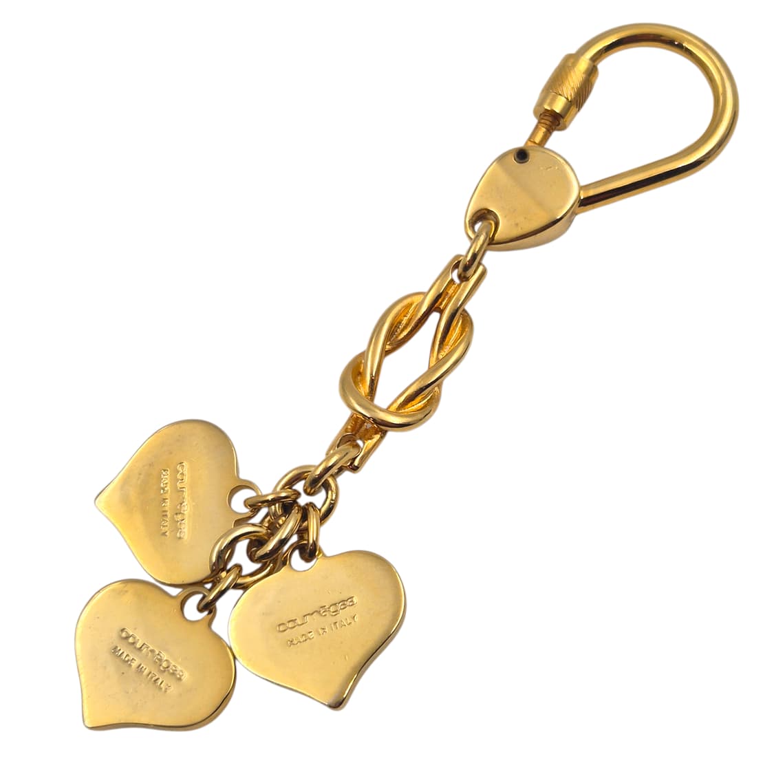 90s 꾸레쥬 프렌치 하트 트럼프 레이어드 키링 상품이미지4