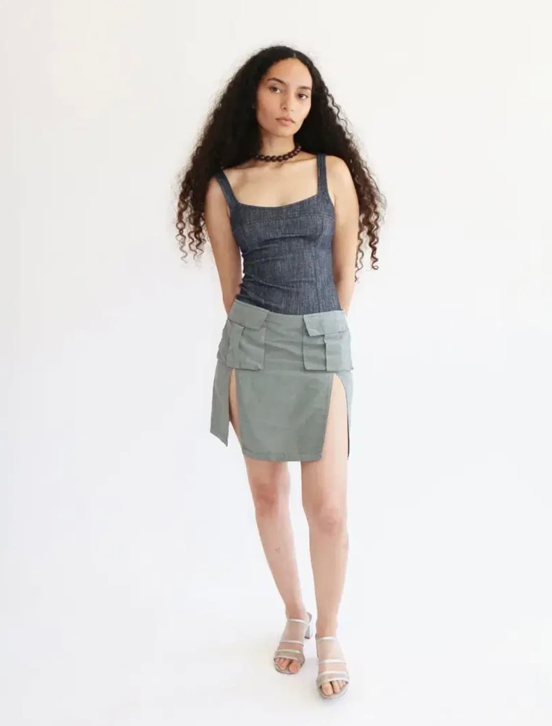 Paloma Wool 카고 슬릿 스커트 상품이미지2