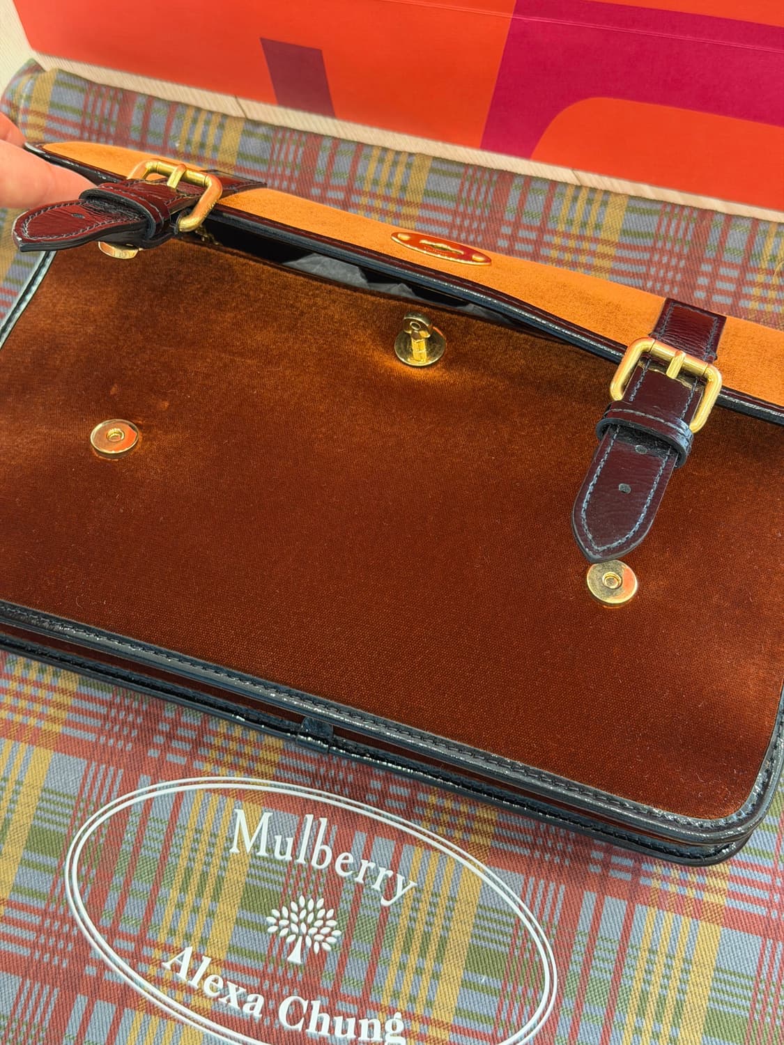 [한정판/전시급] Mulberry Little Guy Velvet 상품이미지5