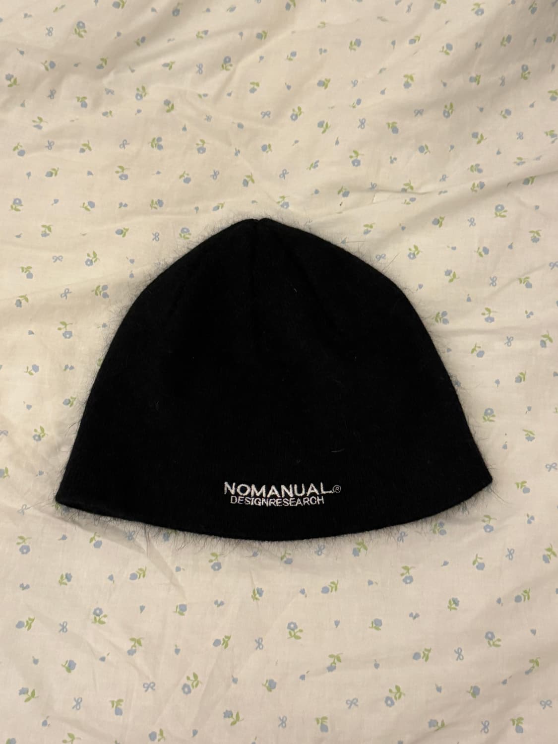 노매뉴얼 헤어리 비니 블랙 상품이미지2