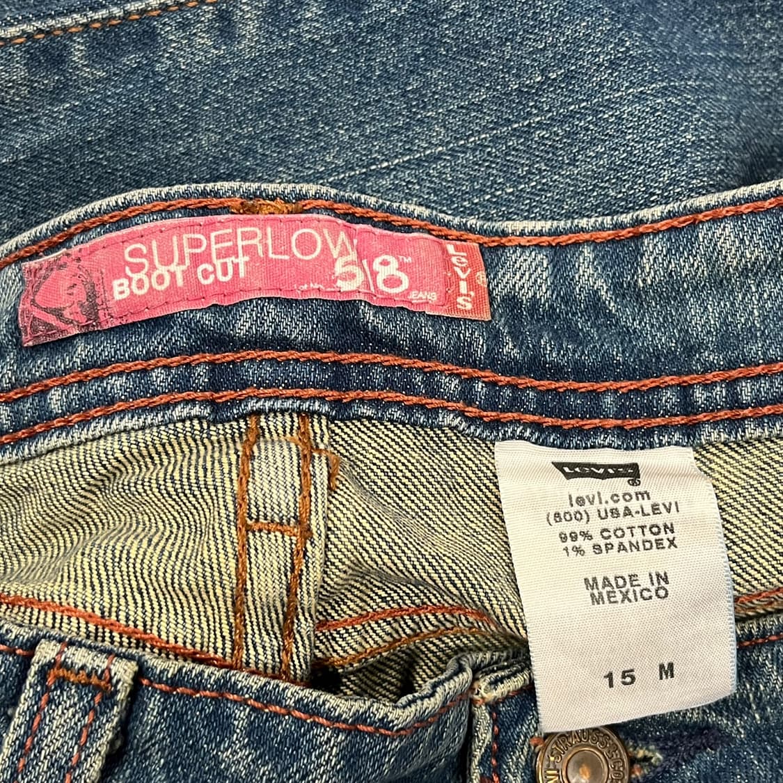 [정품/M] 리바이스 청바지 데님 팬츠 b10 상품이미지4