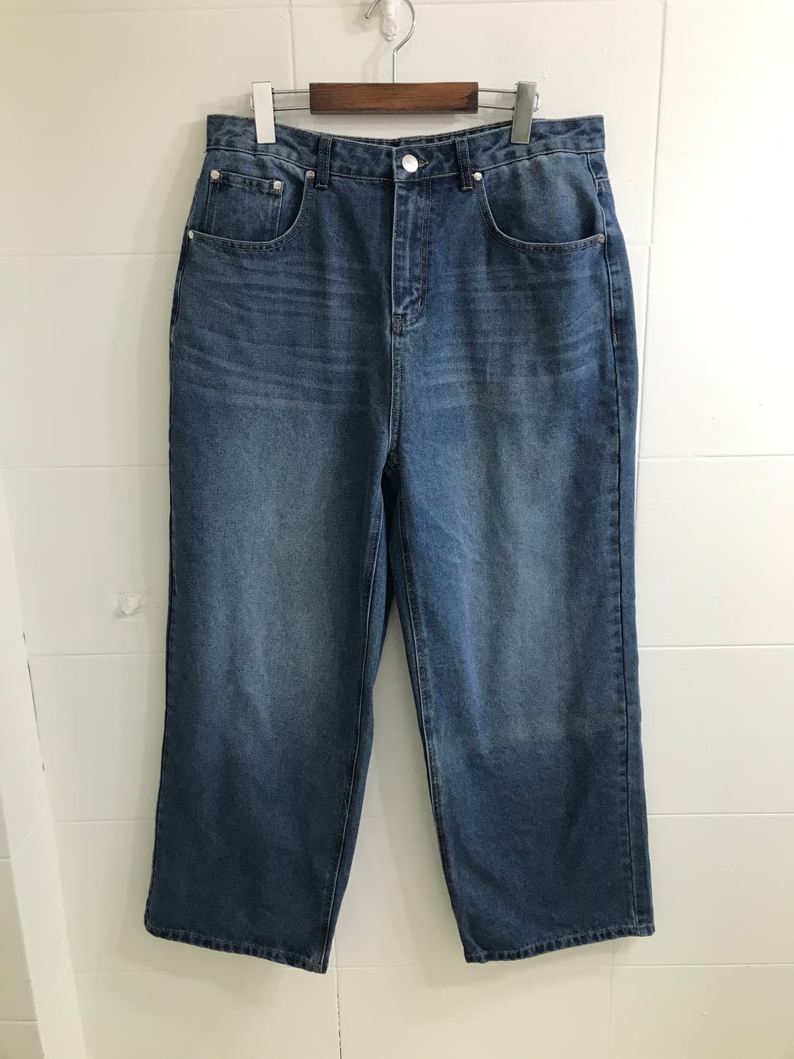 빈티지 그린 블루 괴짜 레이어드 코디 세트 상품이미지8