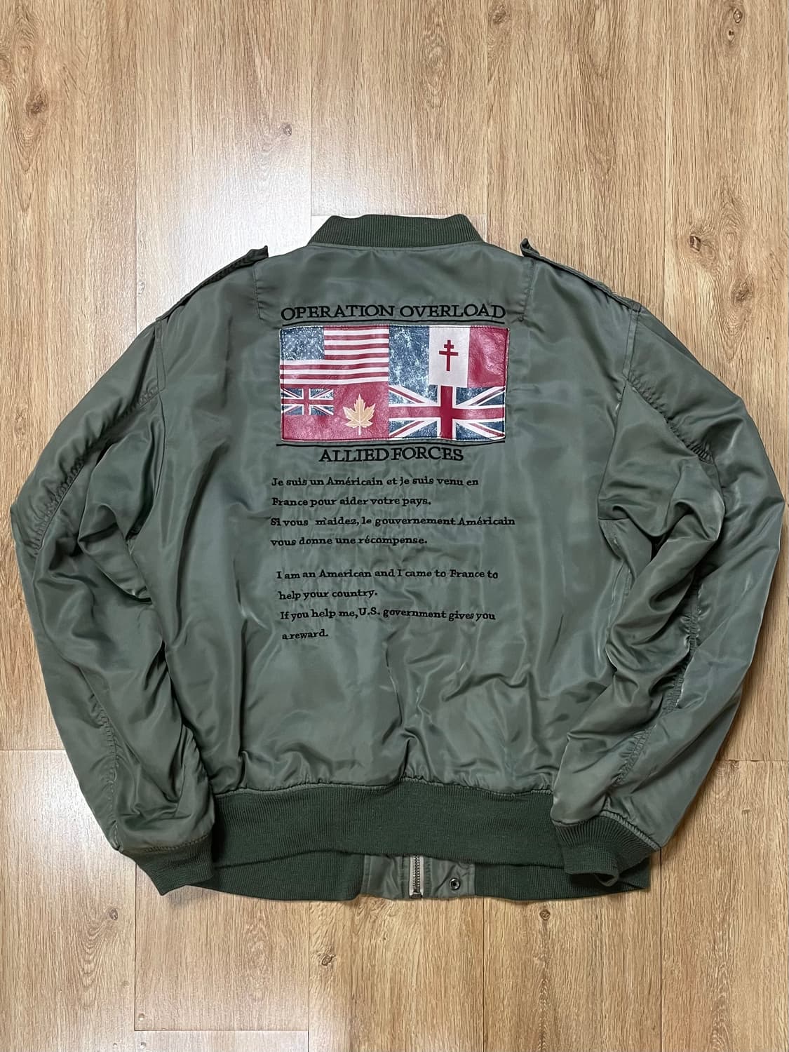 택포) USA 빈티지 마원 MA-1 봄버자켓 상품이미지1