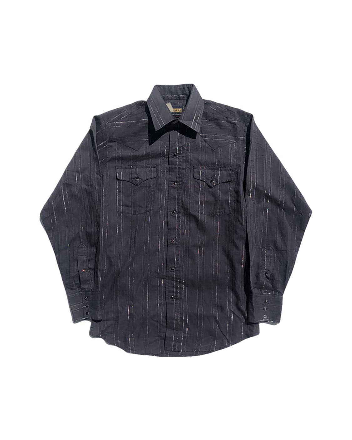 아메리칸 빈티지 구제 블랙 은사 웨스턴 셔츠 상품이미지1