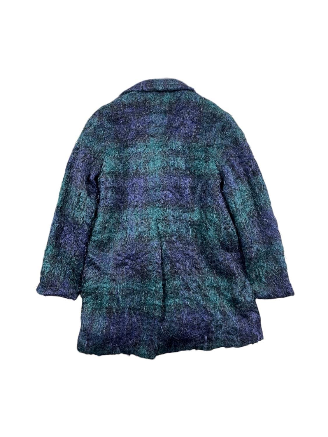 Vintage (Made in UK) 모 헤어 하프 코트   상품이미지5