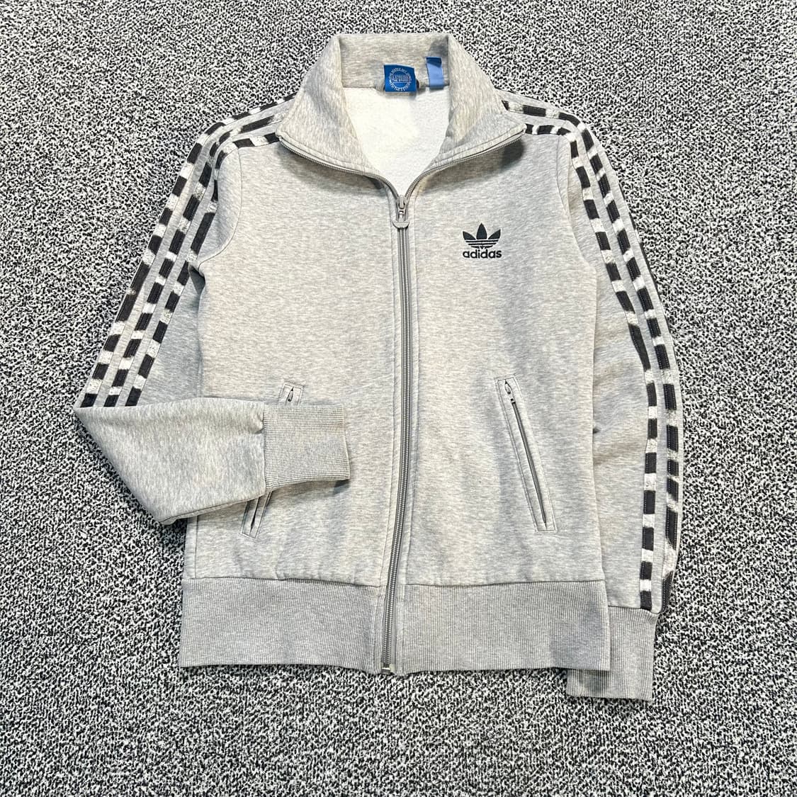 아디다스 레오파드 패턴 그레이 져지  상품이미지1