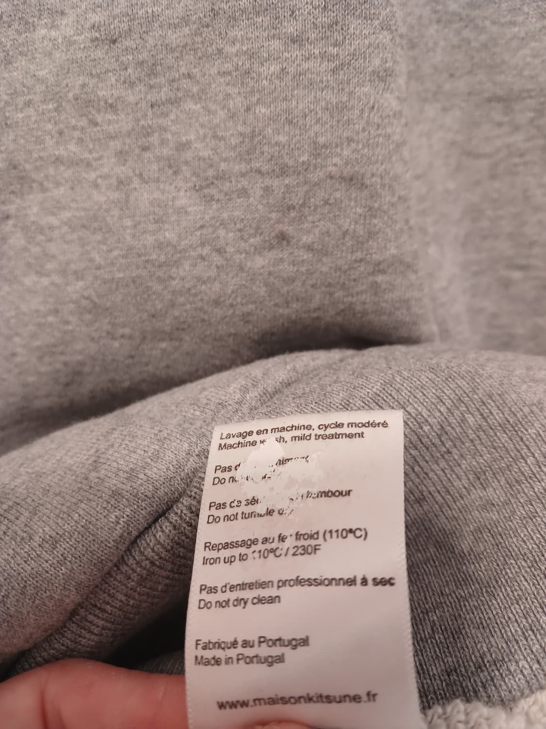 메종키츠네 정품 남성 후드티  XL 사이즈 상품이미지6