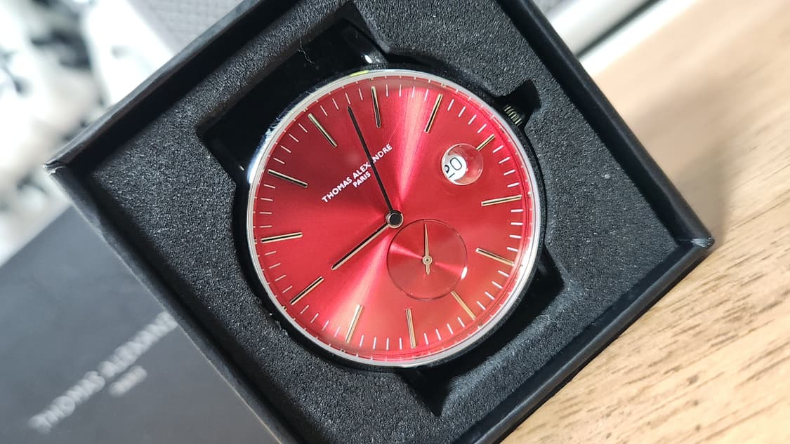 토마스 알렉산더 파리 정품입니다.
7047루피 정도에 판매되는 시계로 약 상품이미지3