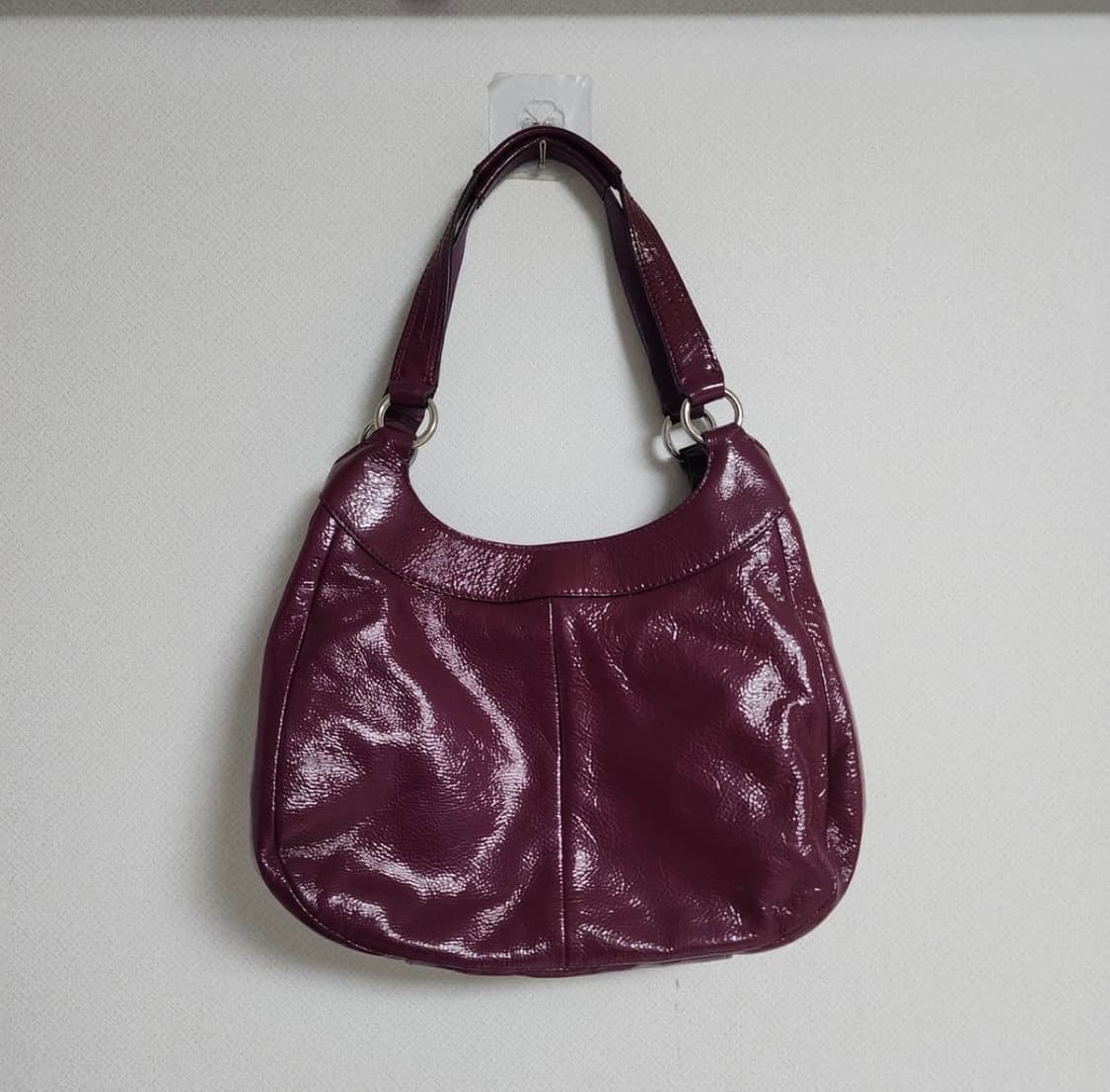 코치 페이턴트 레더 에나멜 호보백 가방 상품이미지1