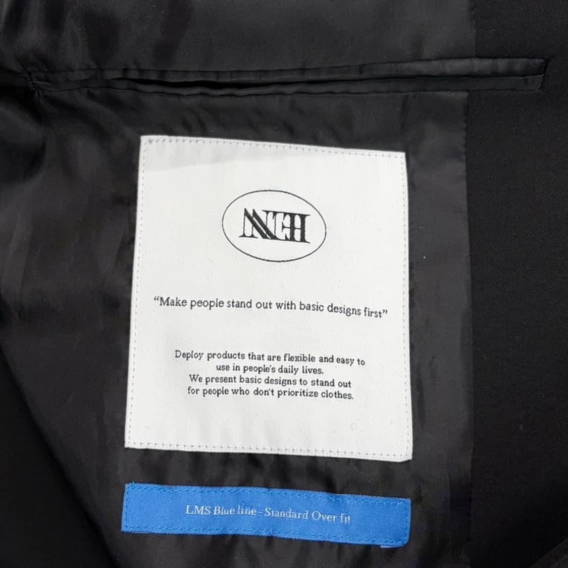 LEMAIN SECOND 오버핏 싱글 블레이저 자켓 XL 상품이미지6