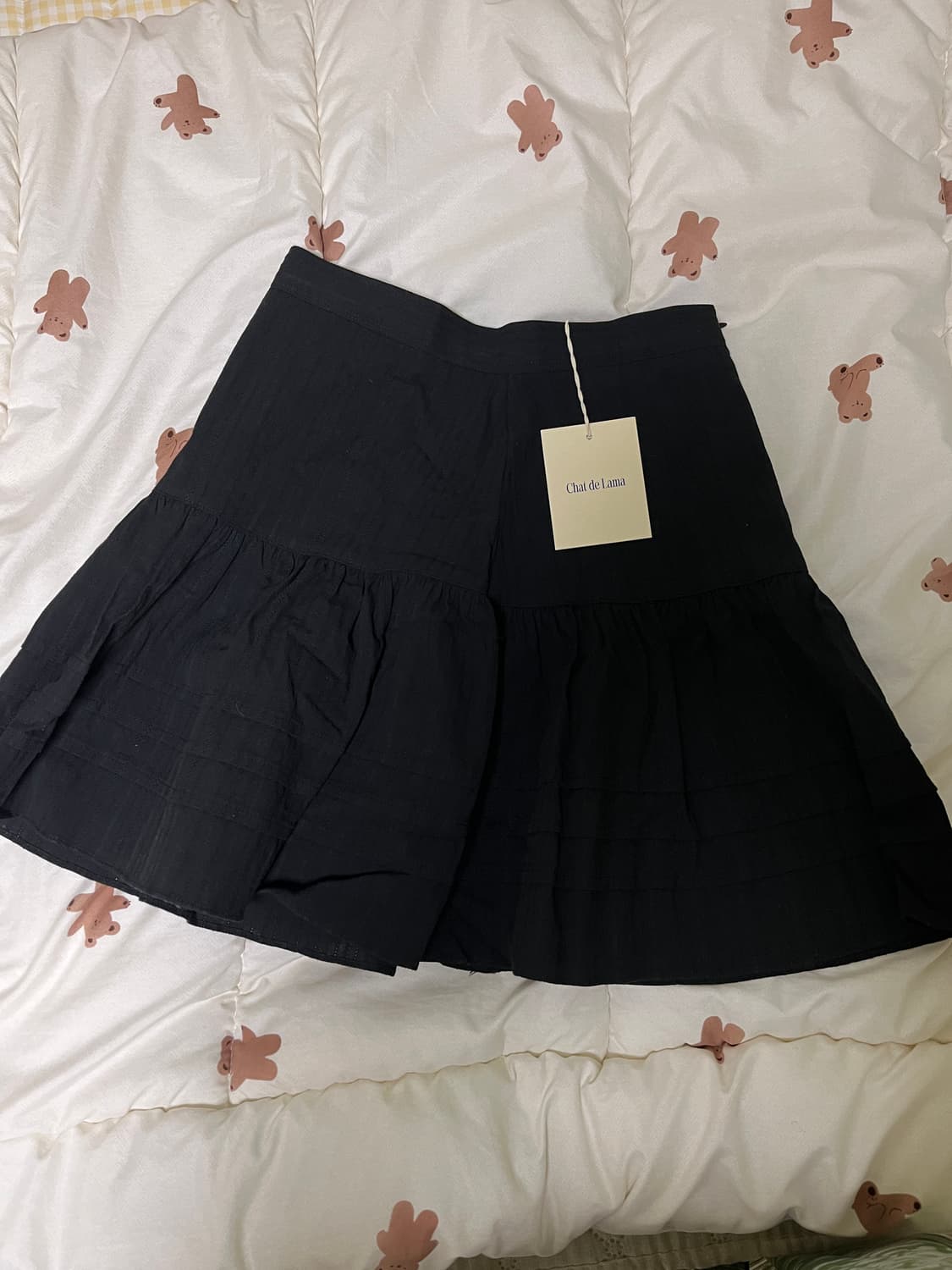 W컨셉 샤드라마 고윤정 핀턱 레이스 스커트 택달린 새상품 팝니다 :) 상품이미지6