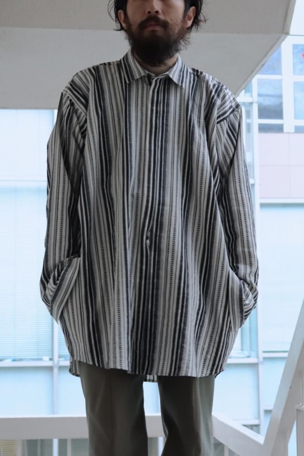 얀얀 반 에쉐 셔츠#92 멀티 상품이미지4