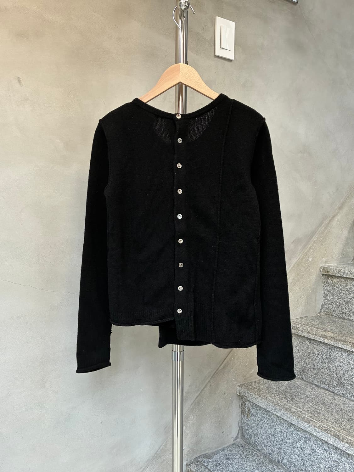 Atsuro Tayama A/T 비대칭 가디건 상품이미지2