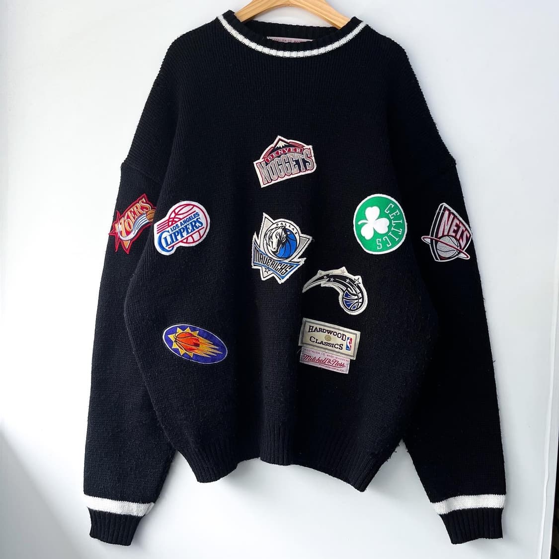 미첼 앤 네스 NBA 베스킷볼 멀티 패치 아크릴울니트 상품이미지5