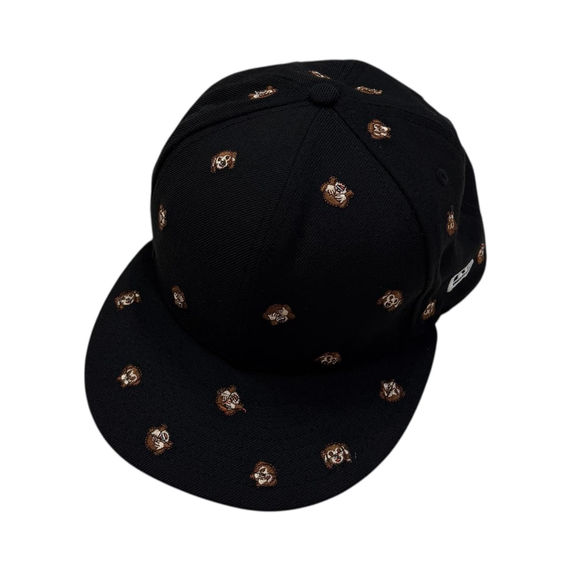 뉴에라 빈티지 이모지 몽키 스냅백 모자 블랙 M-L 상품이미지2