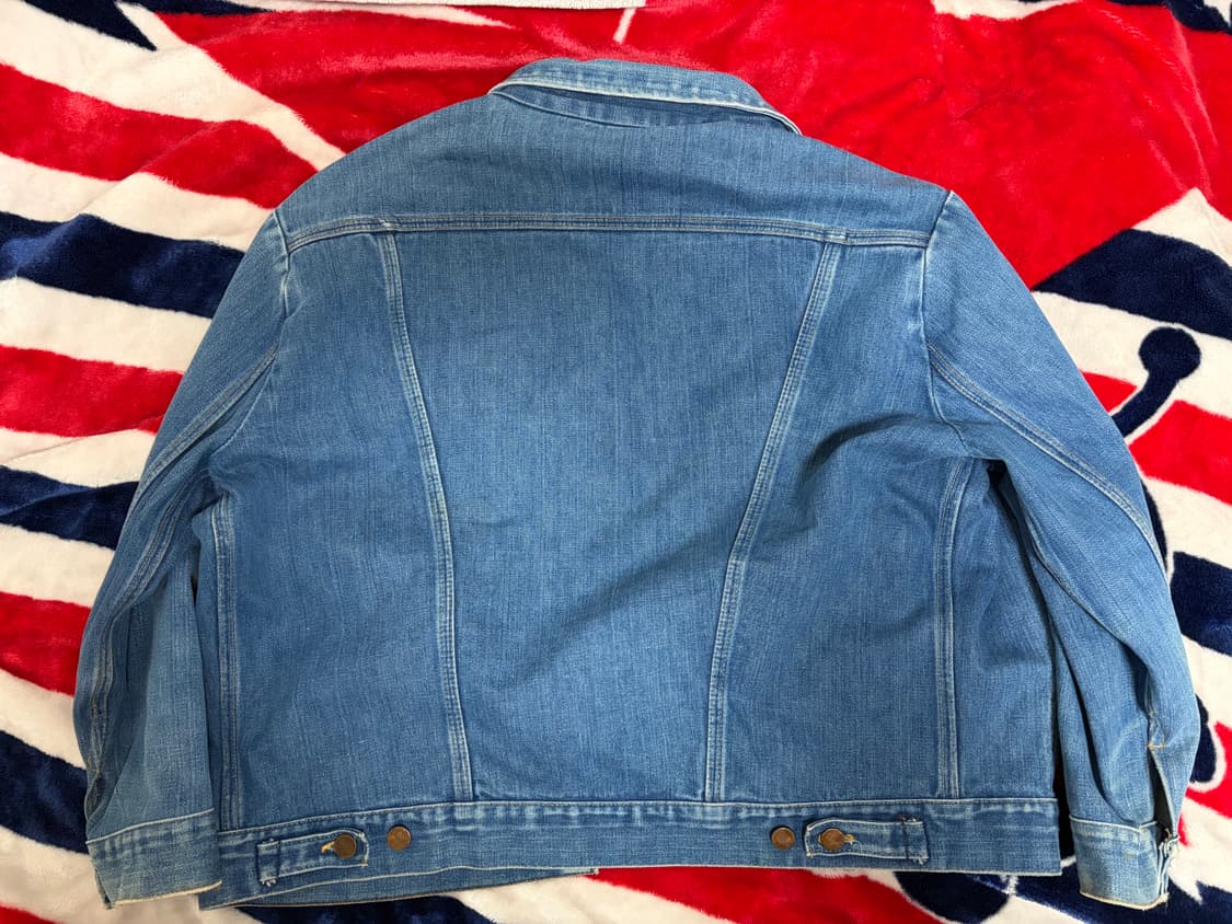 80s USA 빈티지 랭글러 126mj 데님 자켓 상품이미지2