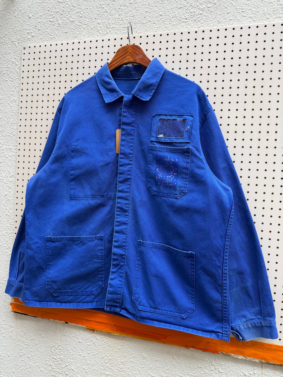 OLD VINTAGE WASHED BLUE 빈티지 프렌치워크자켓 상품이미지4