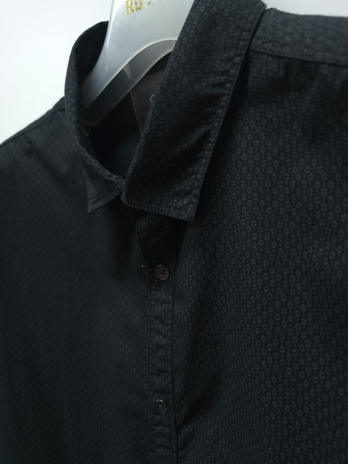 켈빈클라인 블랙 미니 패턴 셔츠 (100) 상품이미지4