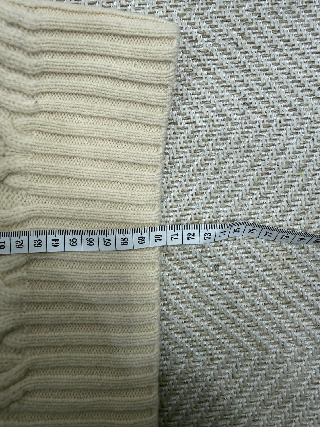 정품) 시스템옴므 터틀넥 케이블 니트 100 상품이미지8