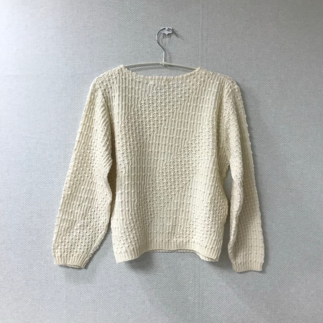 아이보리 라운드 니트 PAYTE LAKE knit 상품이미지6