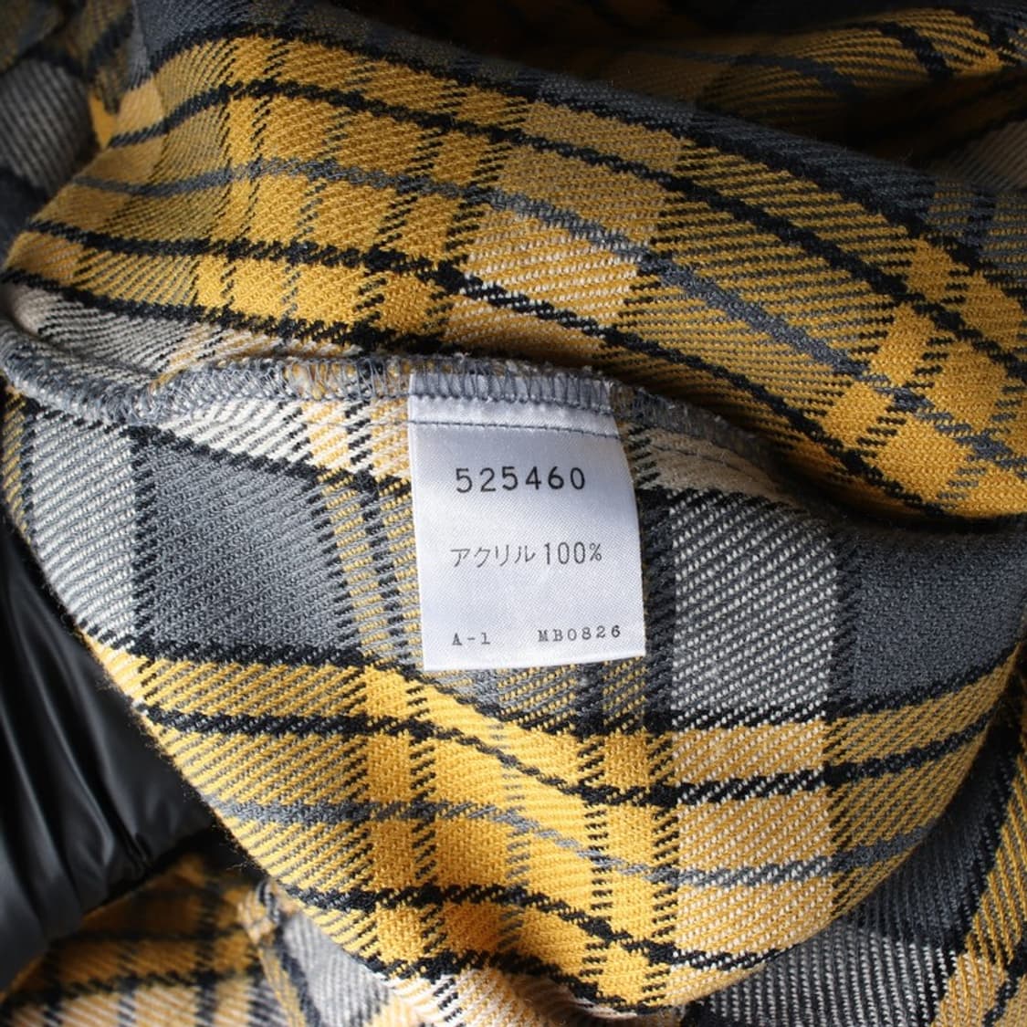 MORE THAN YOU FEMME 옐로우 타탄체크 헤비 플란넬 셔츠 M 상품이미지6