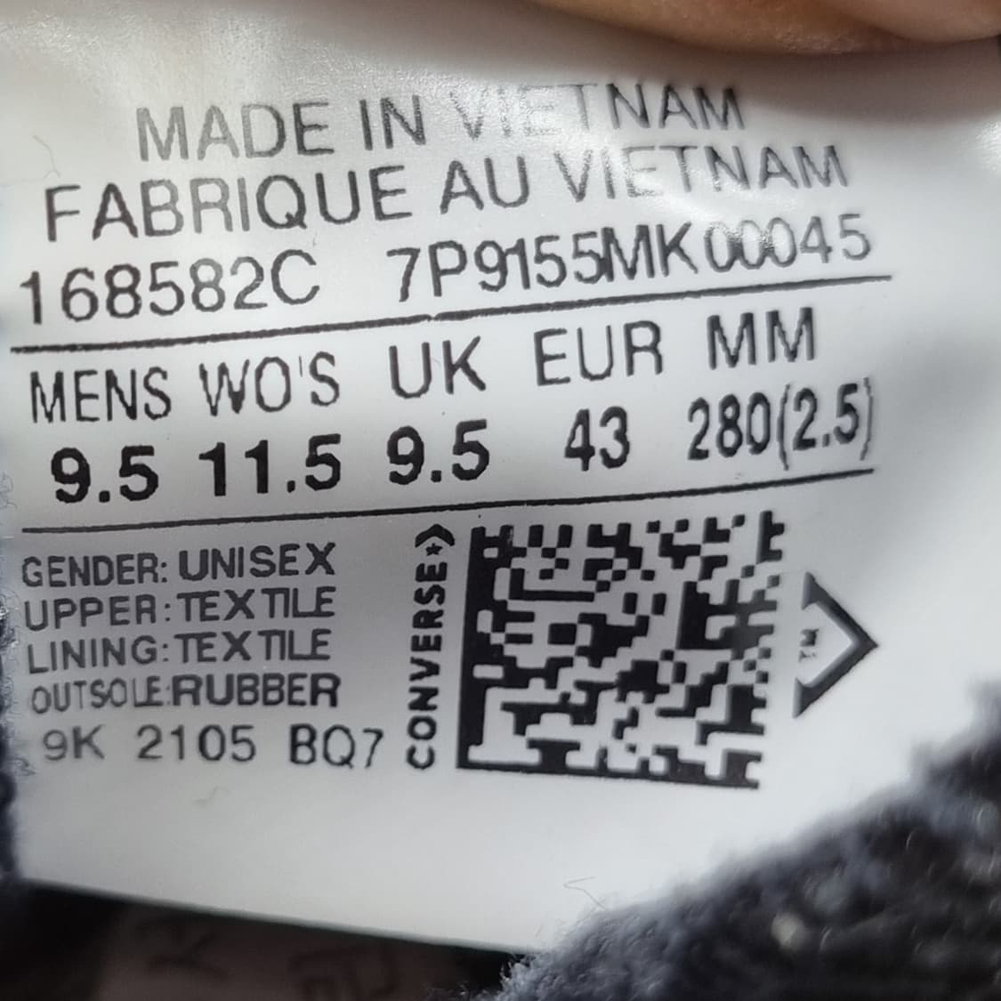 컨버스 올스타 디스럽트 CX  하이탑 280 상품이미지6