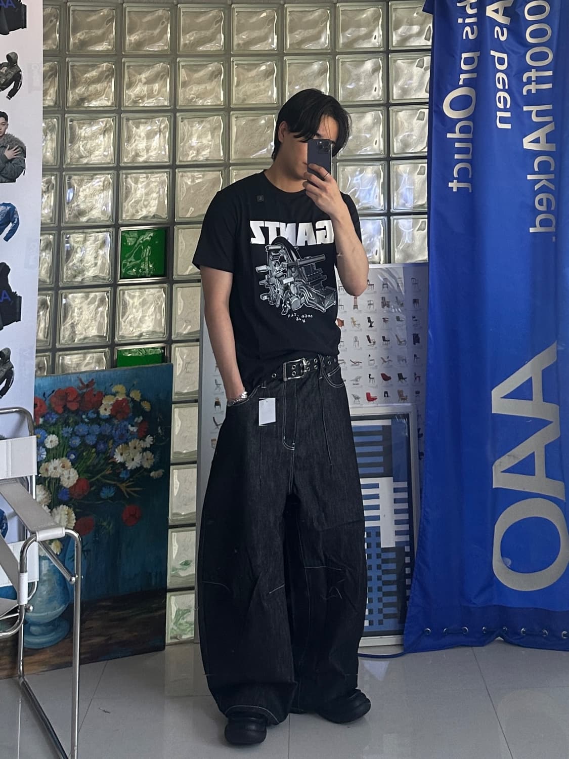 gantz print tee 상품이미지4