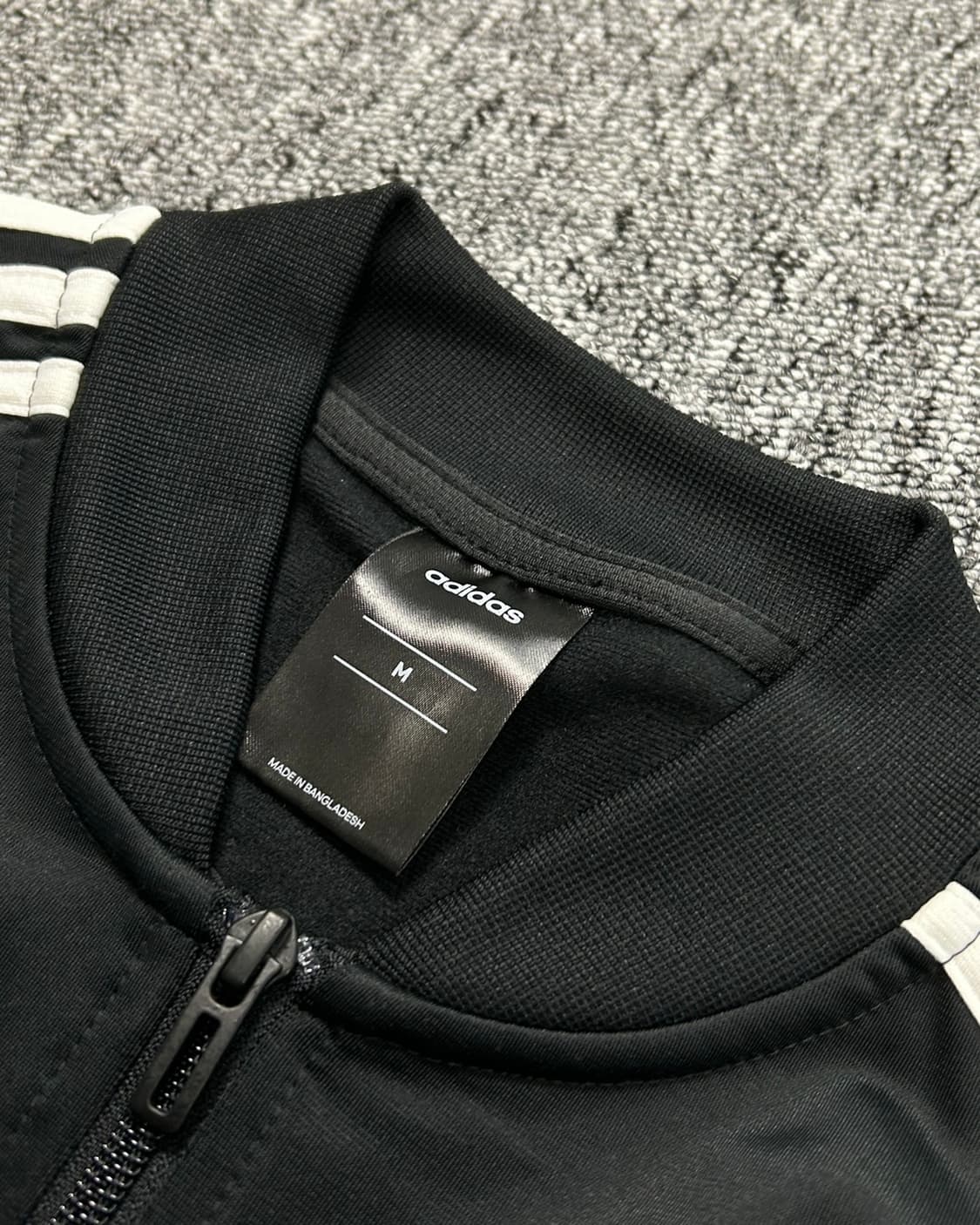 아디다스 블랙 트랙탑 져지 상품이미지5