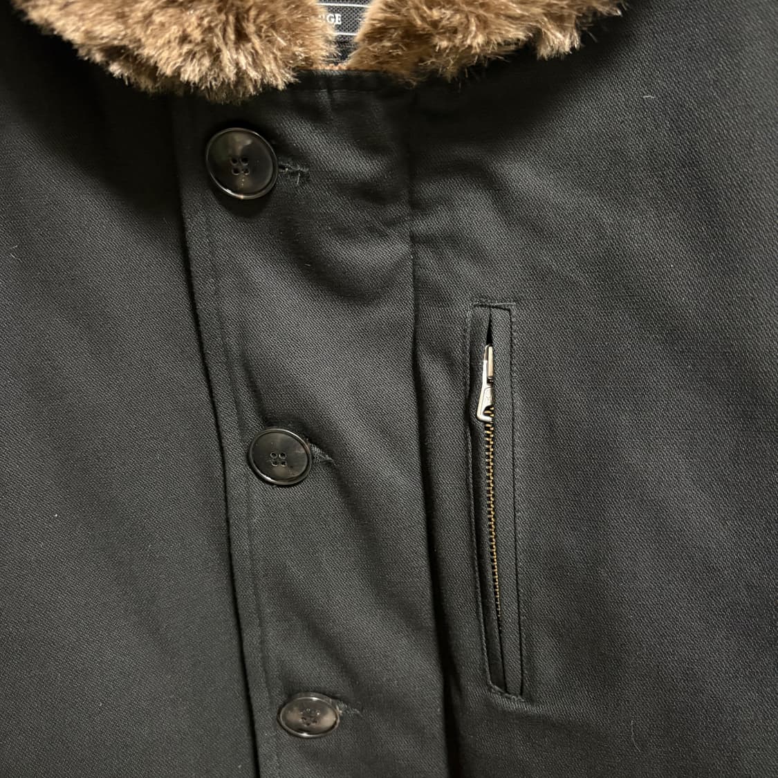 프리즘웍스 N-1 덱자켓 / 블랙, L 상품이미지5