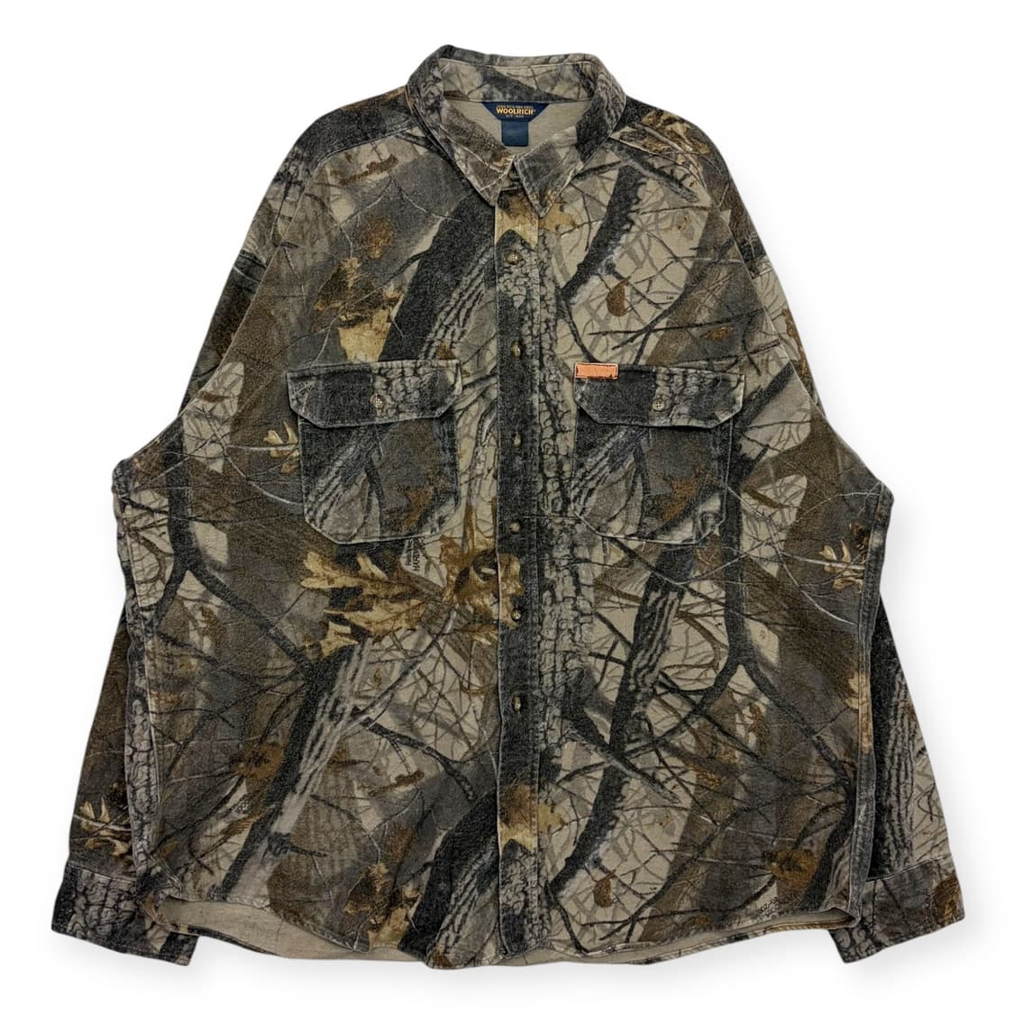 울리치 리얼 트리 패턴 프란넬 셔츠 상품이미지1