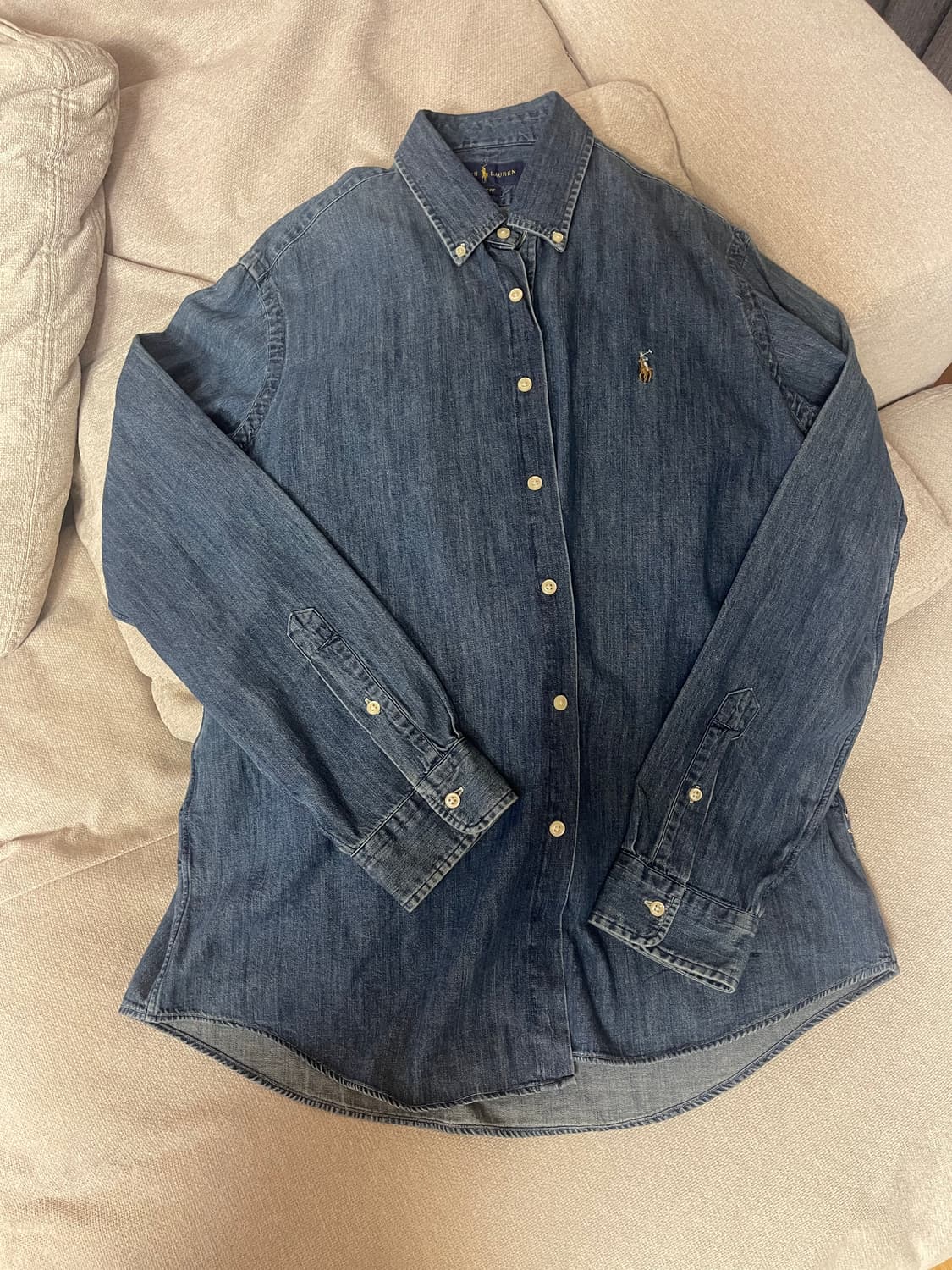 랄프로렌 데님 셔츠 L 클래식핏 상품이미지1