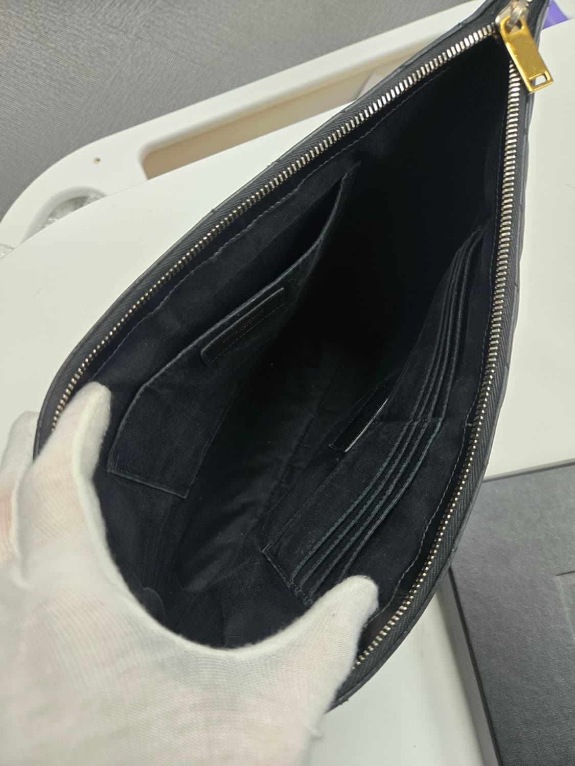 [50%세일] 입생로랑 클러치백 라지 상품이미지6