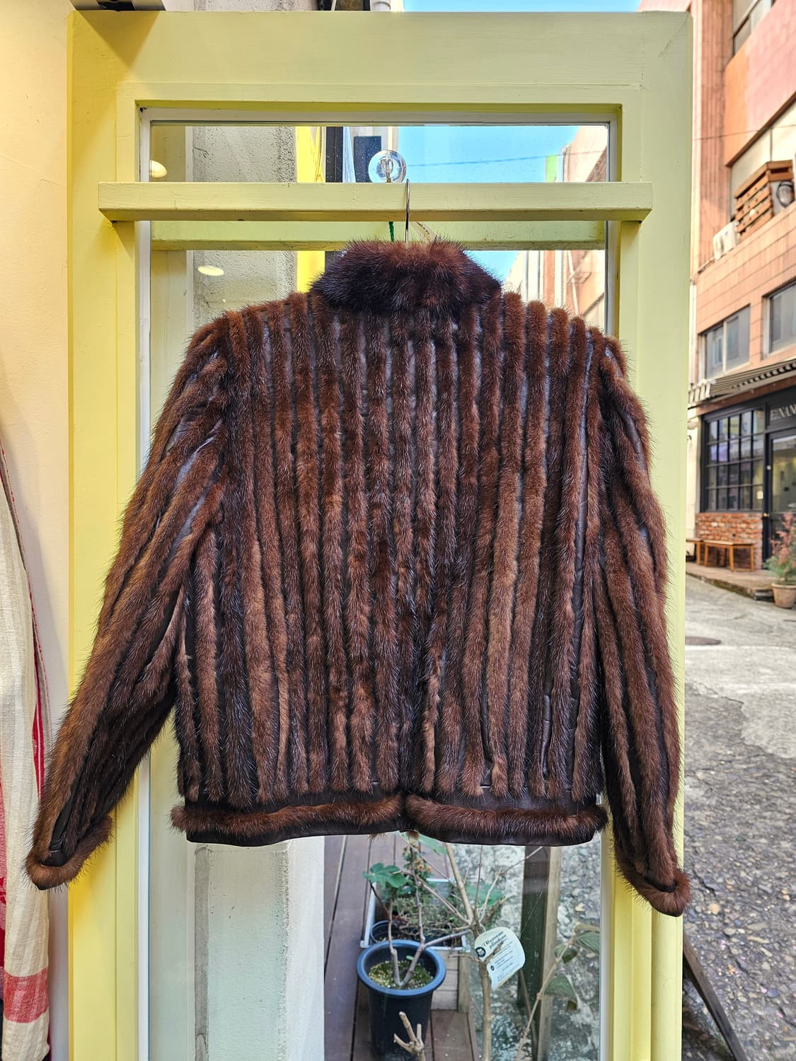 Japan 밍크 레더 숏자켓 상품이미지10