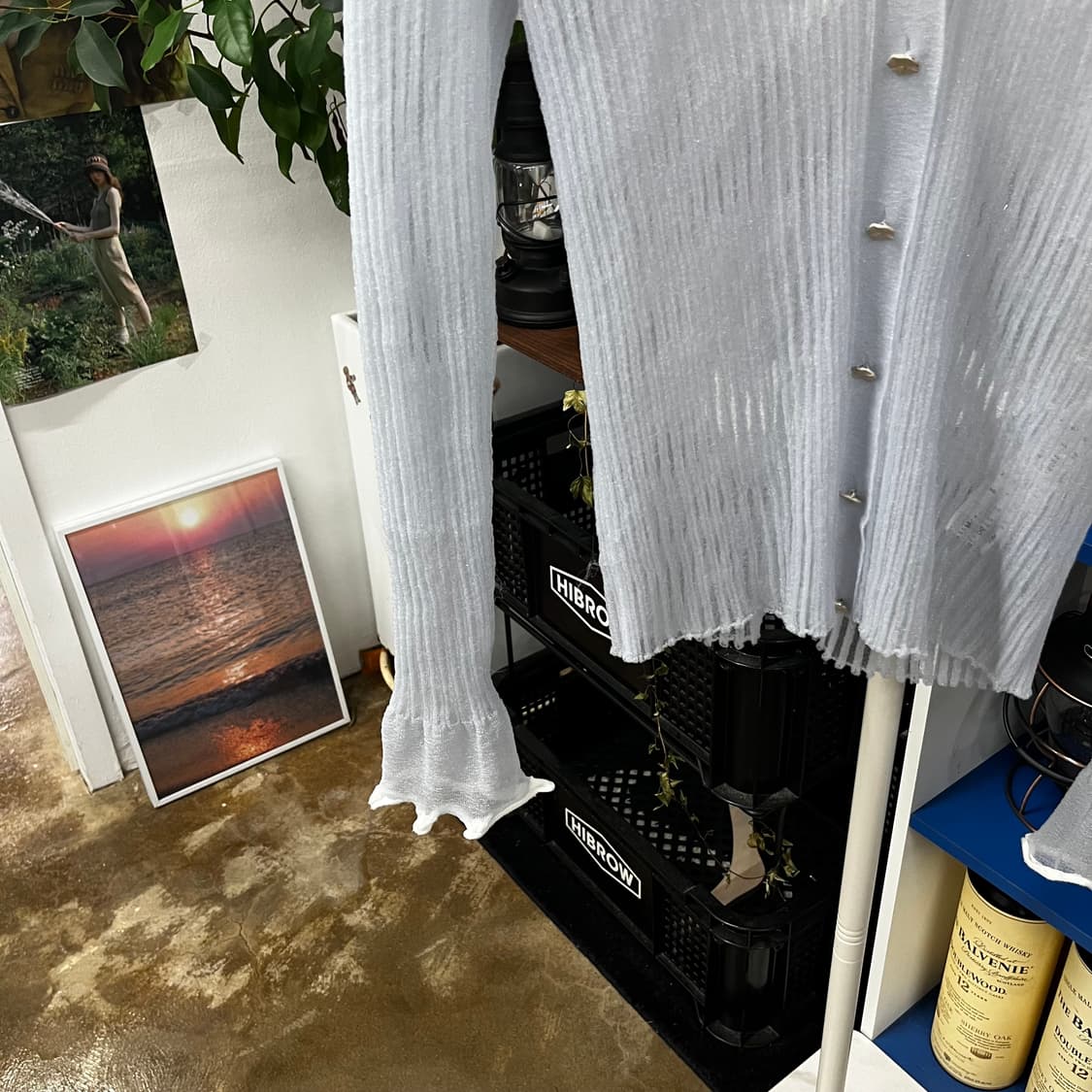 아크네스튜디오 시스루 플리츠 가디건 XS 상품이미지4