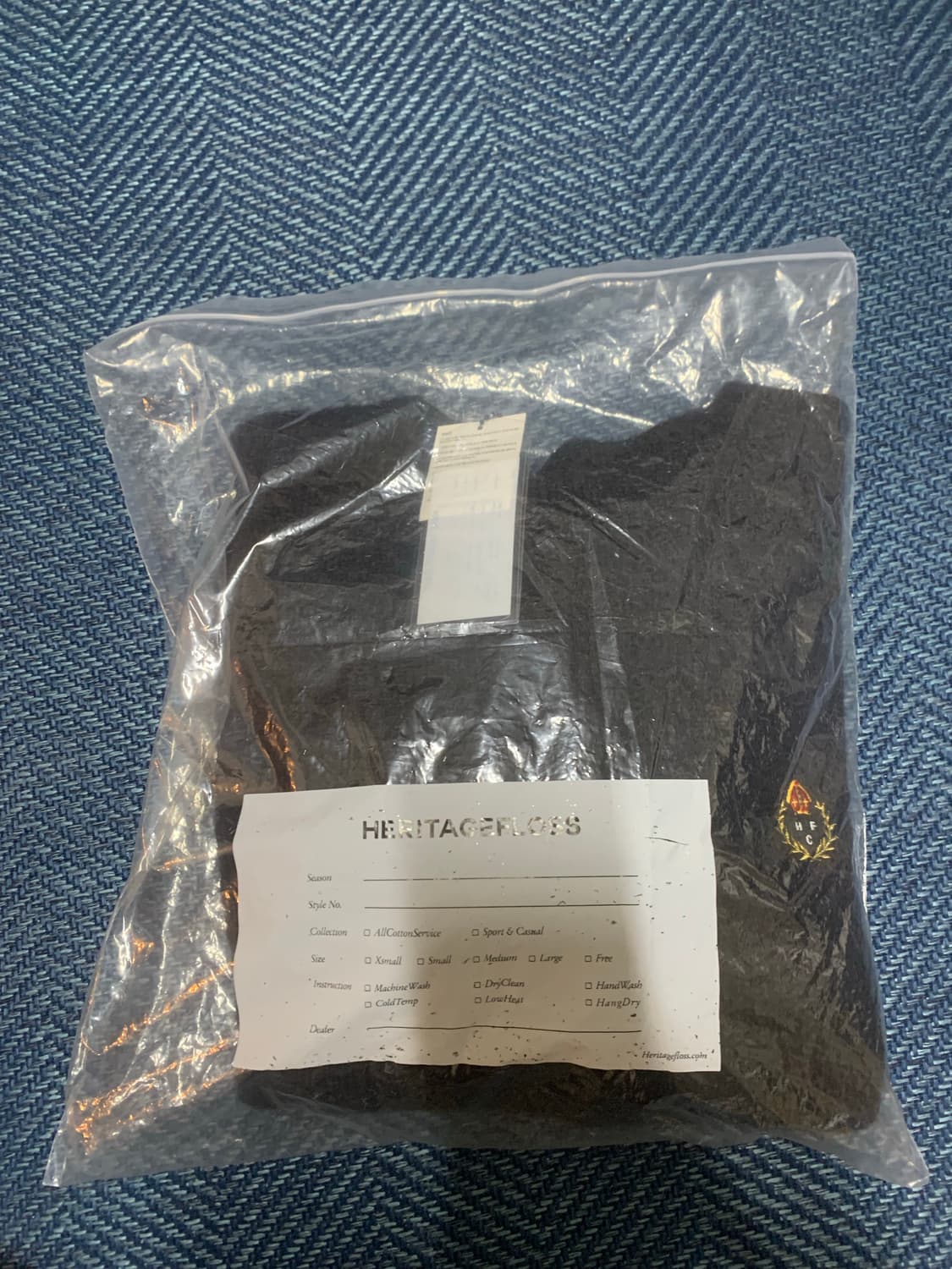 헤리티지플로스 알파카니트 블랙 s 상품이미지5