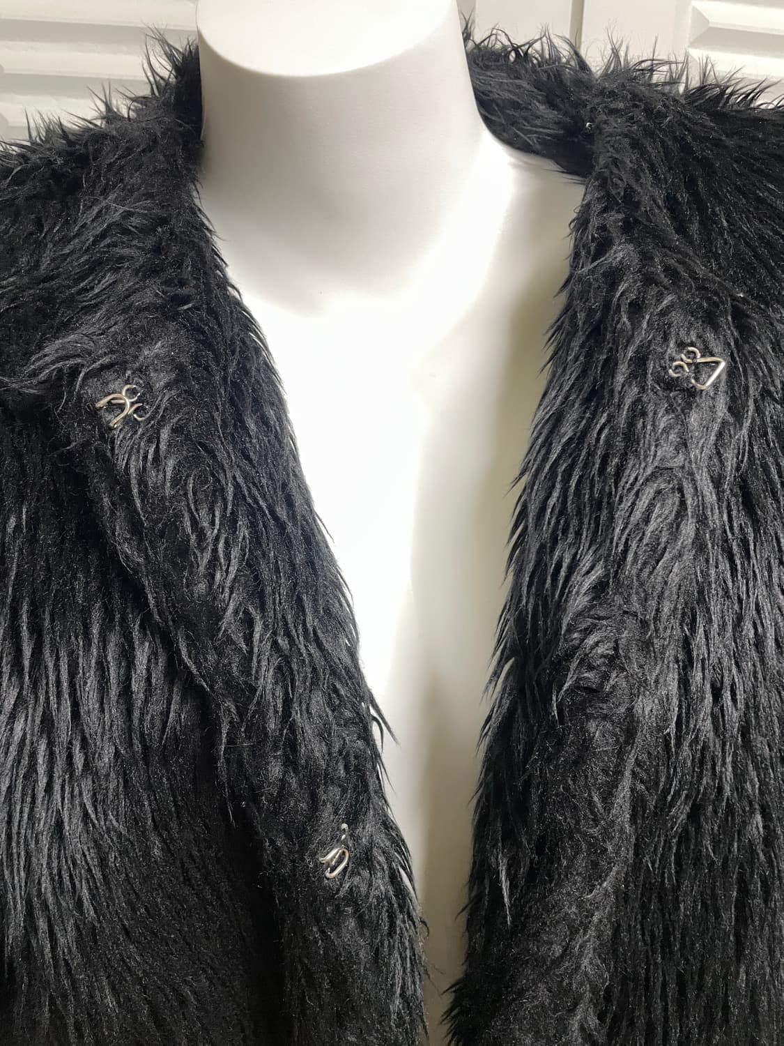 Soft Fur Jacket Black OS 상품이미지3