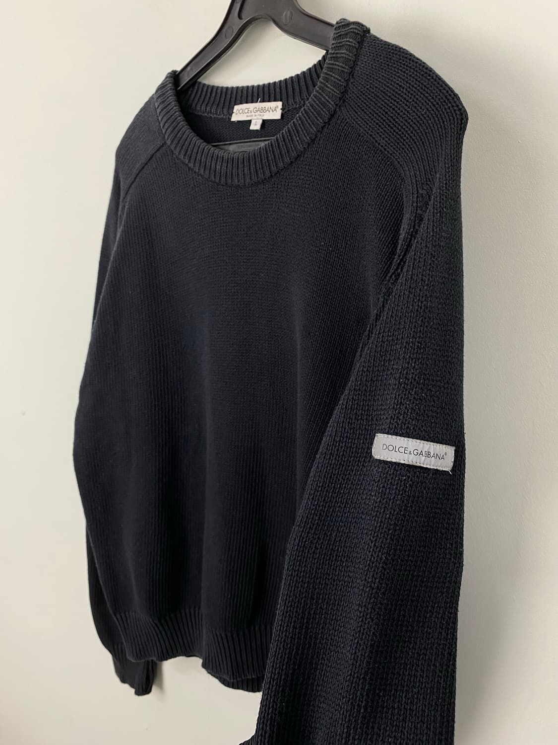 돌체앤가바나 Dolce&Gabbana 스카치로고 니트 스웨터 L 상품이미지3