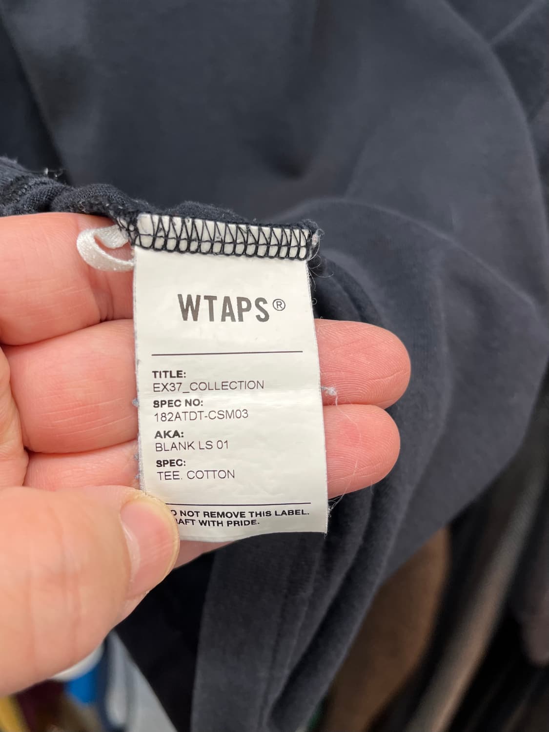 [105] 더블탭스 포켓 롱슬리브 3사이즈  상품이미지5