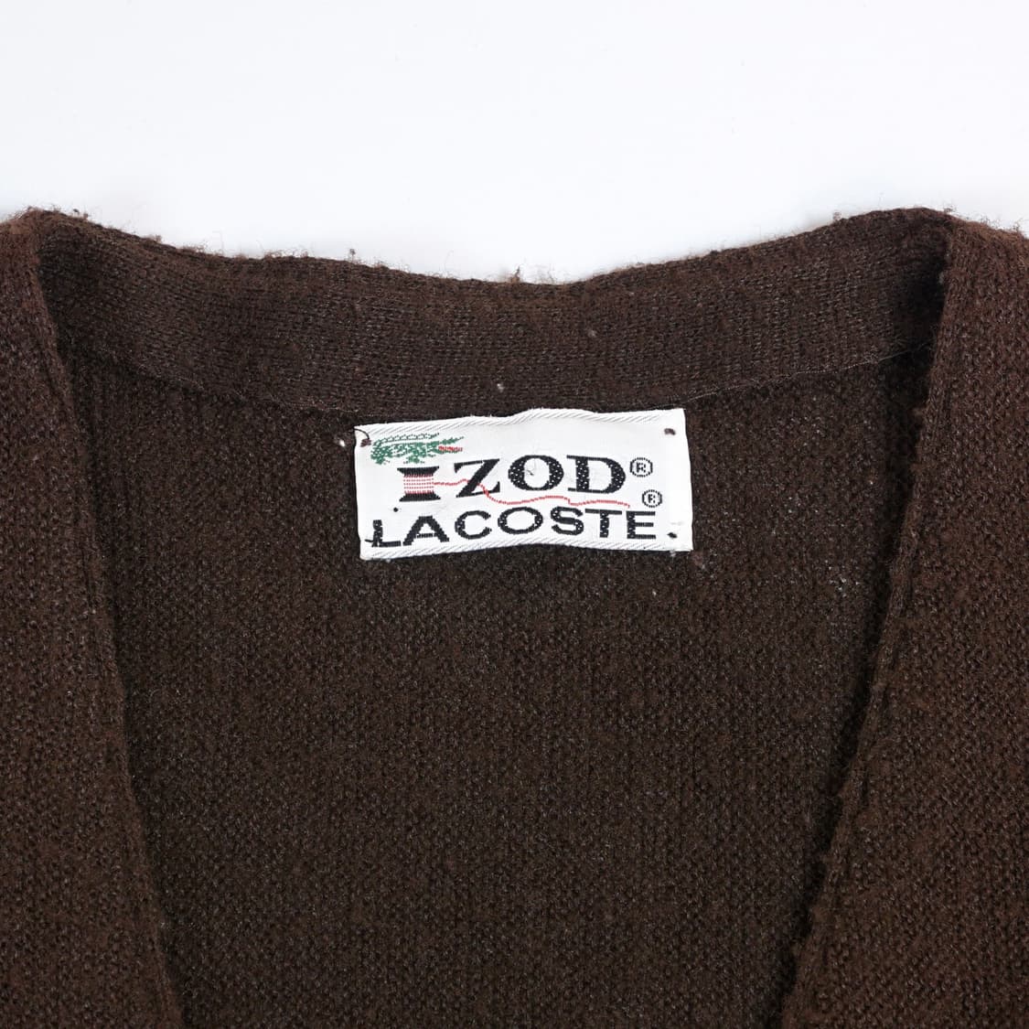 1960s 라코스테 Orlon 아크릴 가디건 상품이미지6