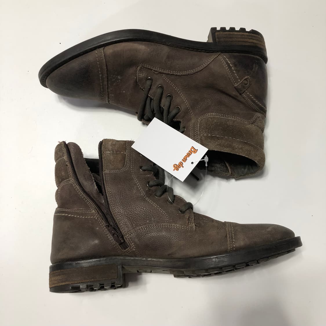 비욘드 브라운 에이징 레더워커 상품이미지3