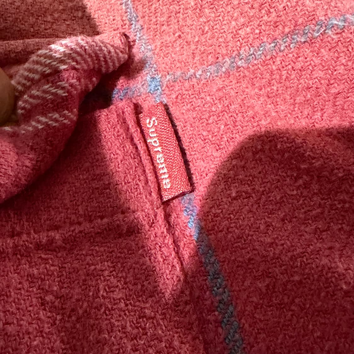 17ss Supreme Faded Plaid Flannel Zip up 상품이미지4