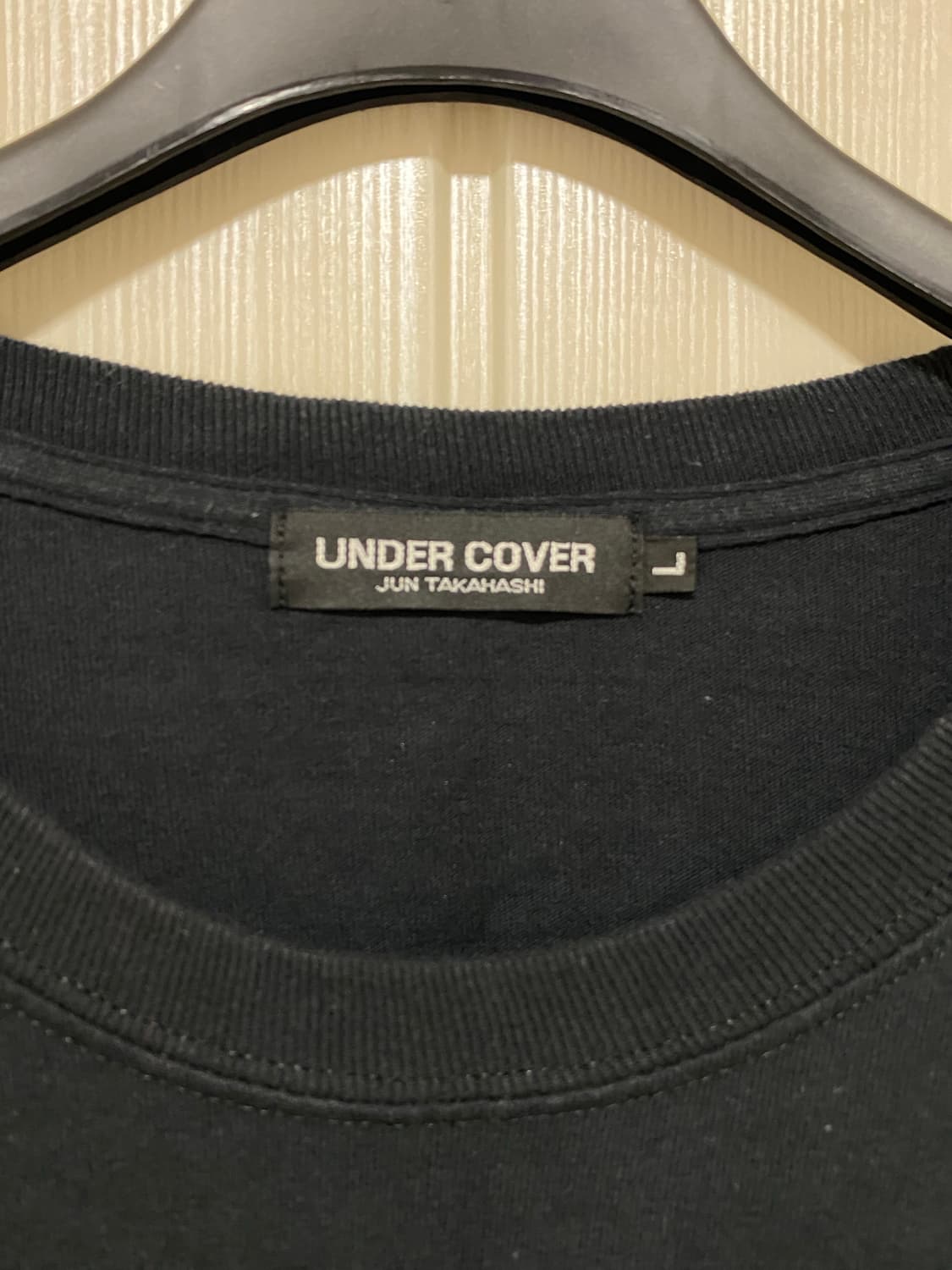 언더커버(UNDER COVER) 블랙 긴팔티셔츠 L 상품이미지3
