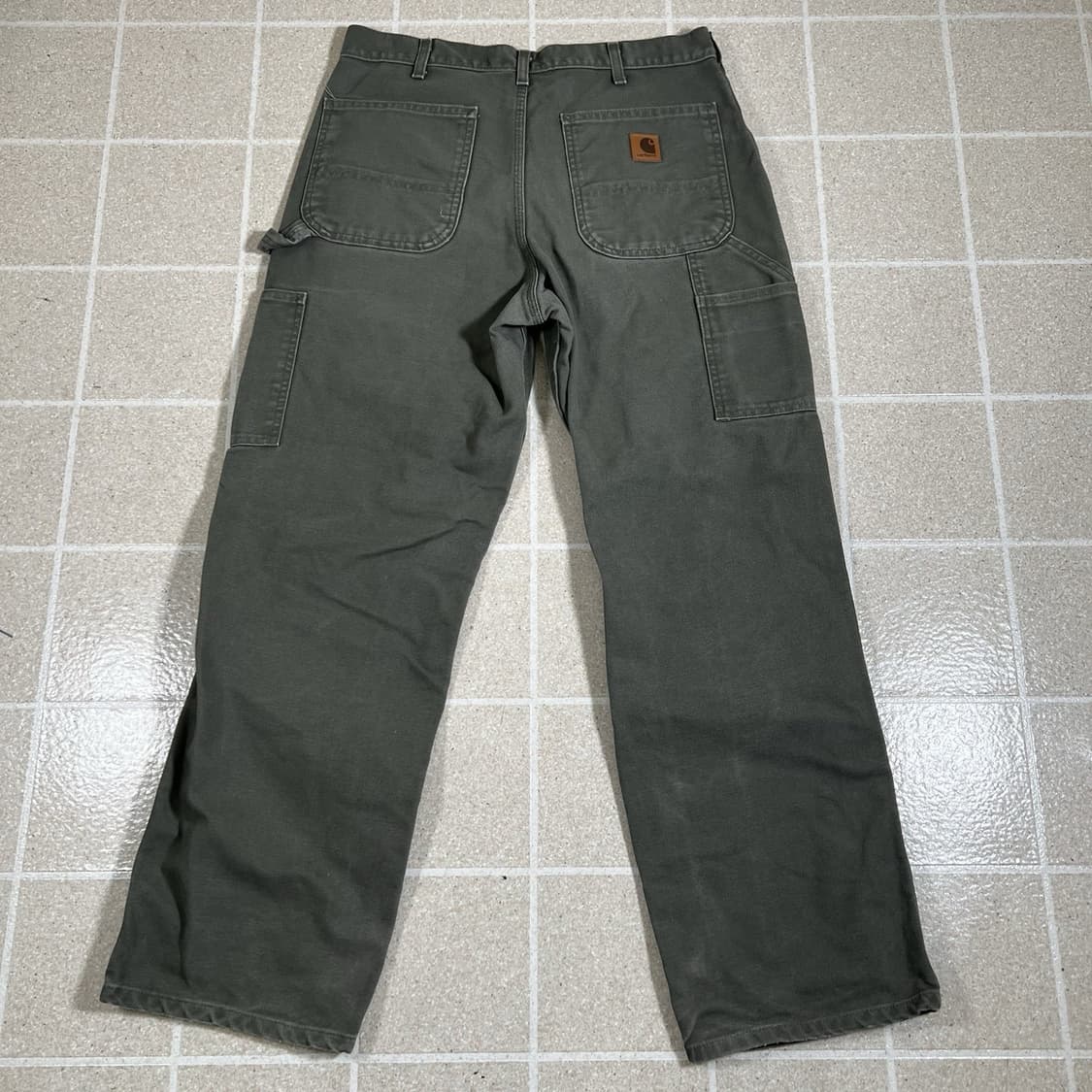 칼하트 B11 MOS 워크팬츠 올리브 그린 상품이미지3