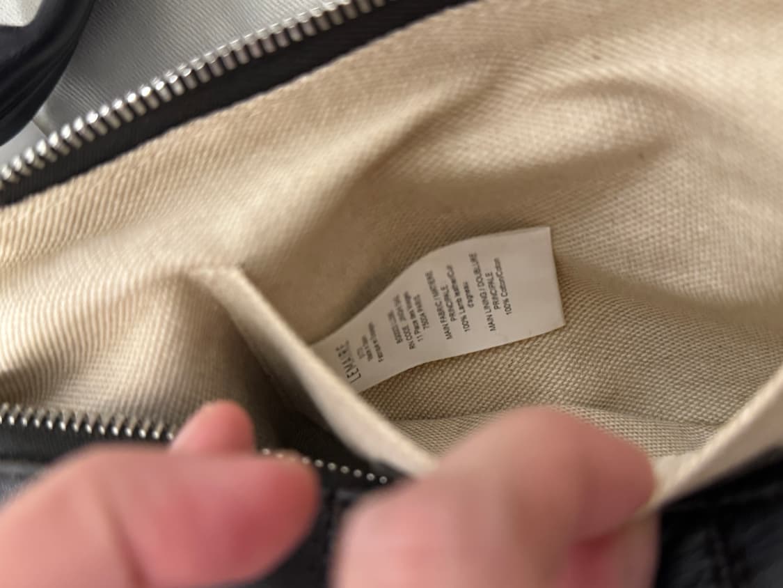 르메르 스몰 크루아상 백 소프트 나파 레더 다크 초콜릿 상품이미지7