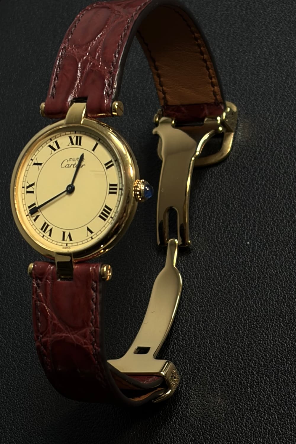 [정품] 까르띠에 머스트드 루이 방돔LM시계 상품이미지2