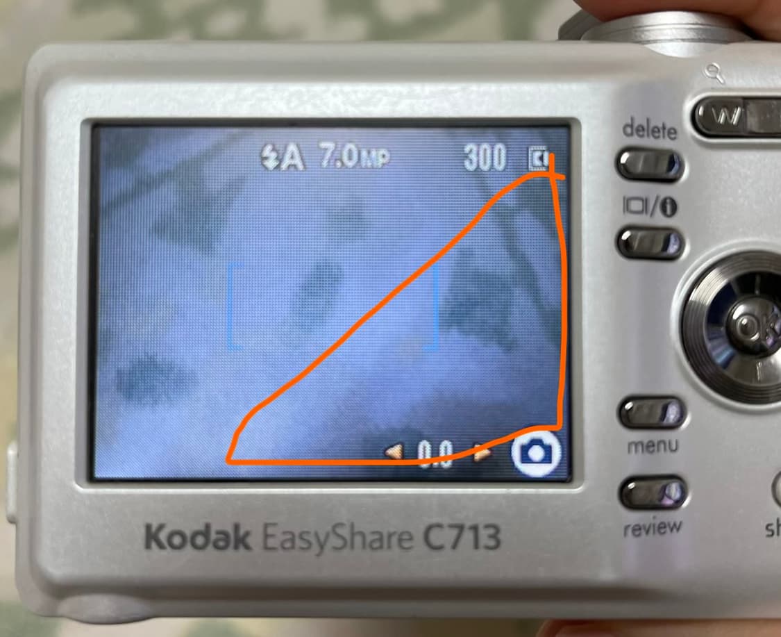 코닥 c713 펄화이트 카리나 디카 빈티지 카메라 상품이미지6